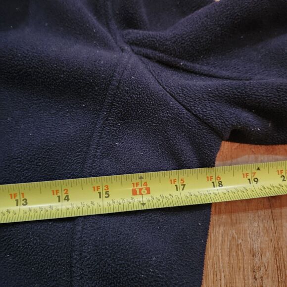 BMW - Vintage Women’s Full Zip Black Fleece Sweatshirt Jacket Medium Embroidered - Picture 7 of 13